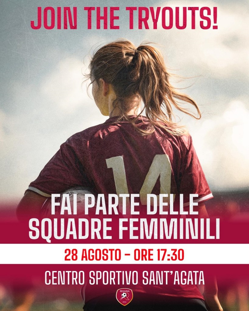 Reggina femminile locandina