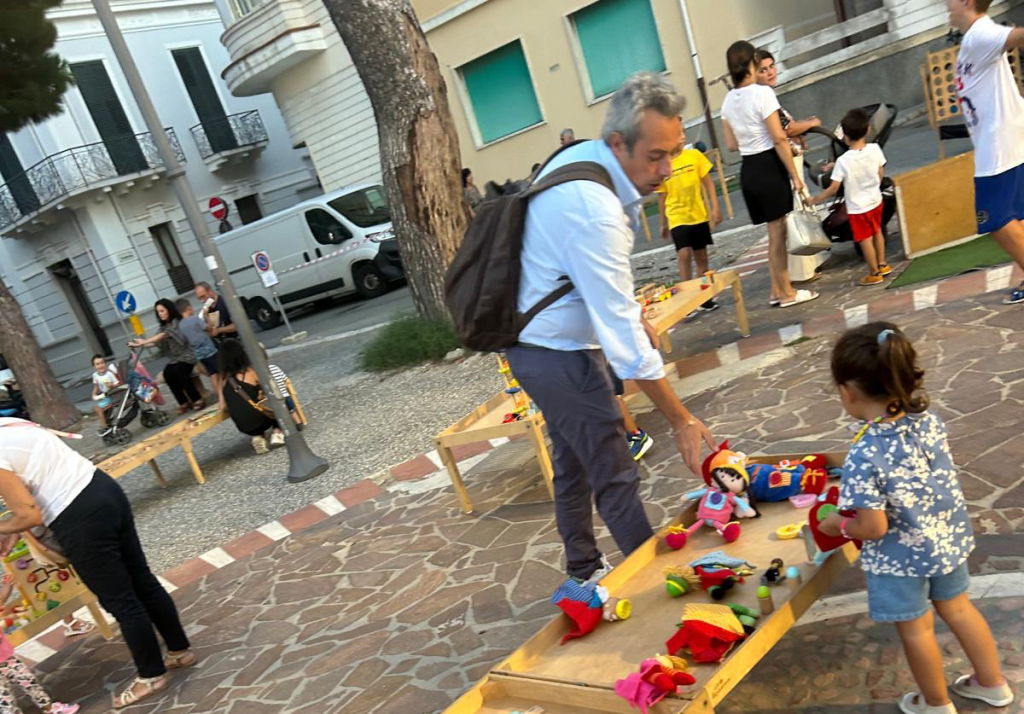 famiglie in festa villa