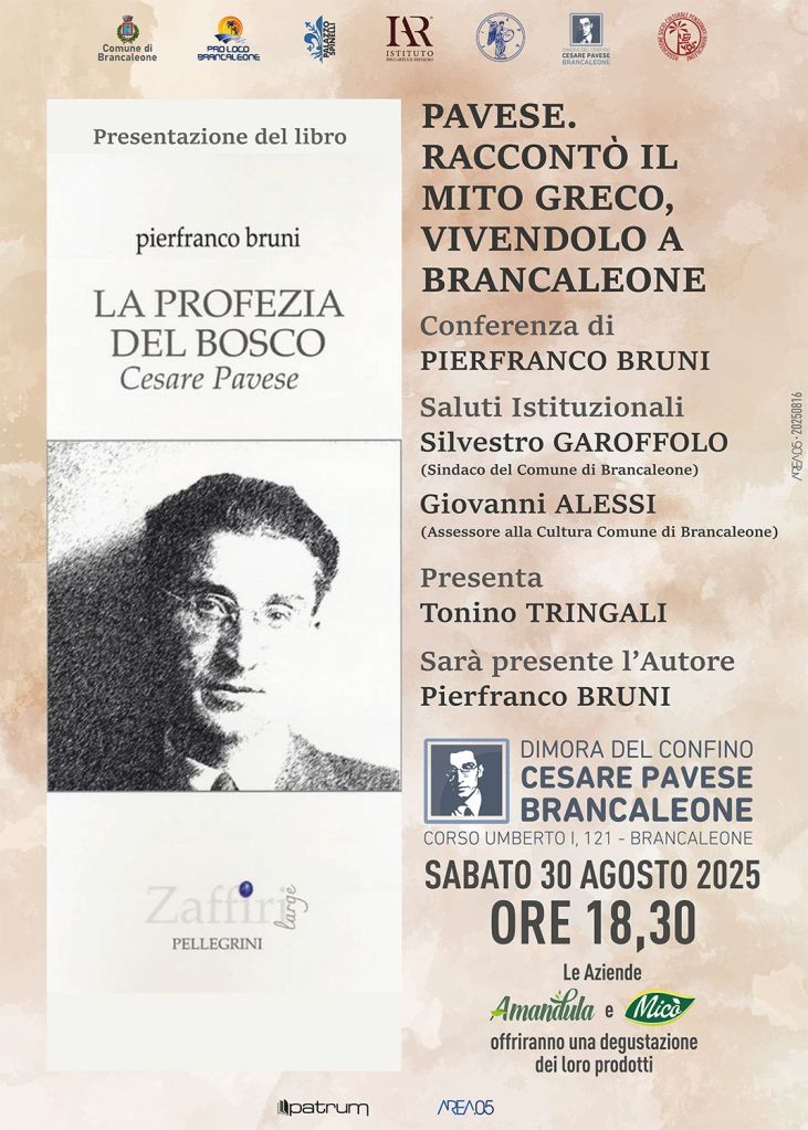 locandina conferenza pavese
