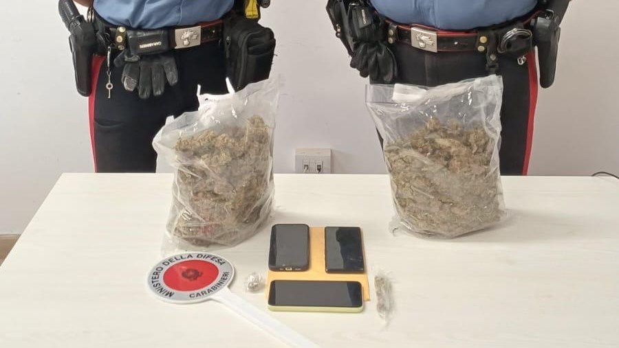 ss arresto carabinieri marijuana