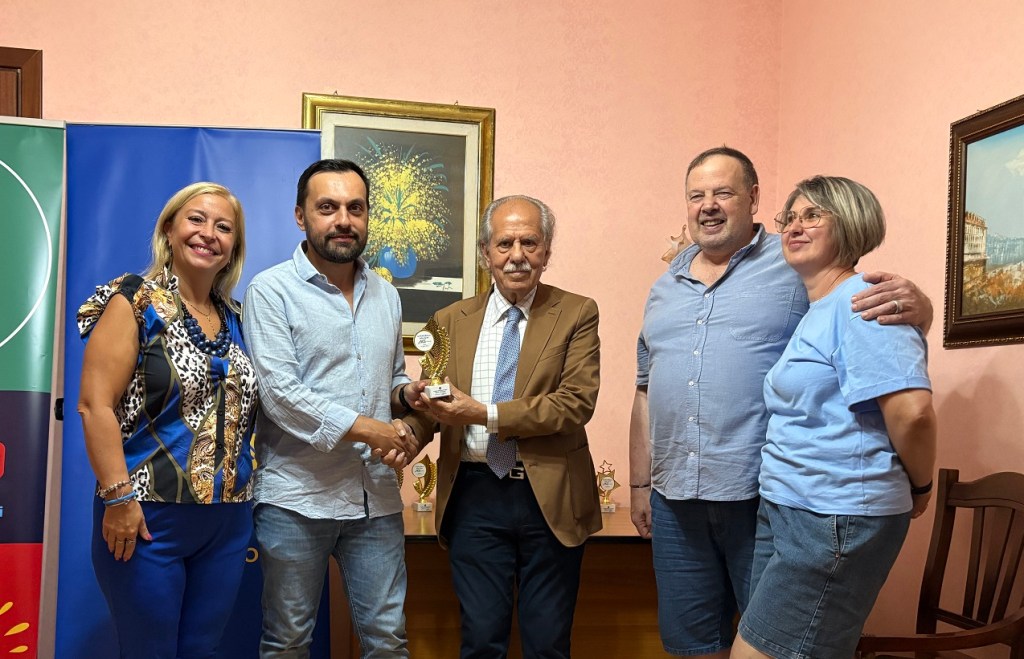 Riconoscimento all’ASD Academy Sport Center: premiati il Presidente Barillà e il Maestro Panella