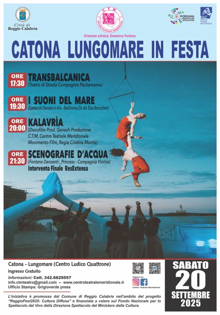 Catona Lungomare in Festa settembre Locandina