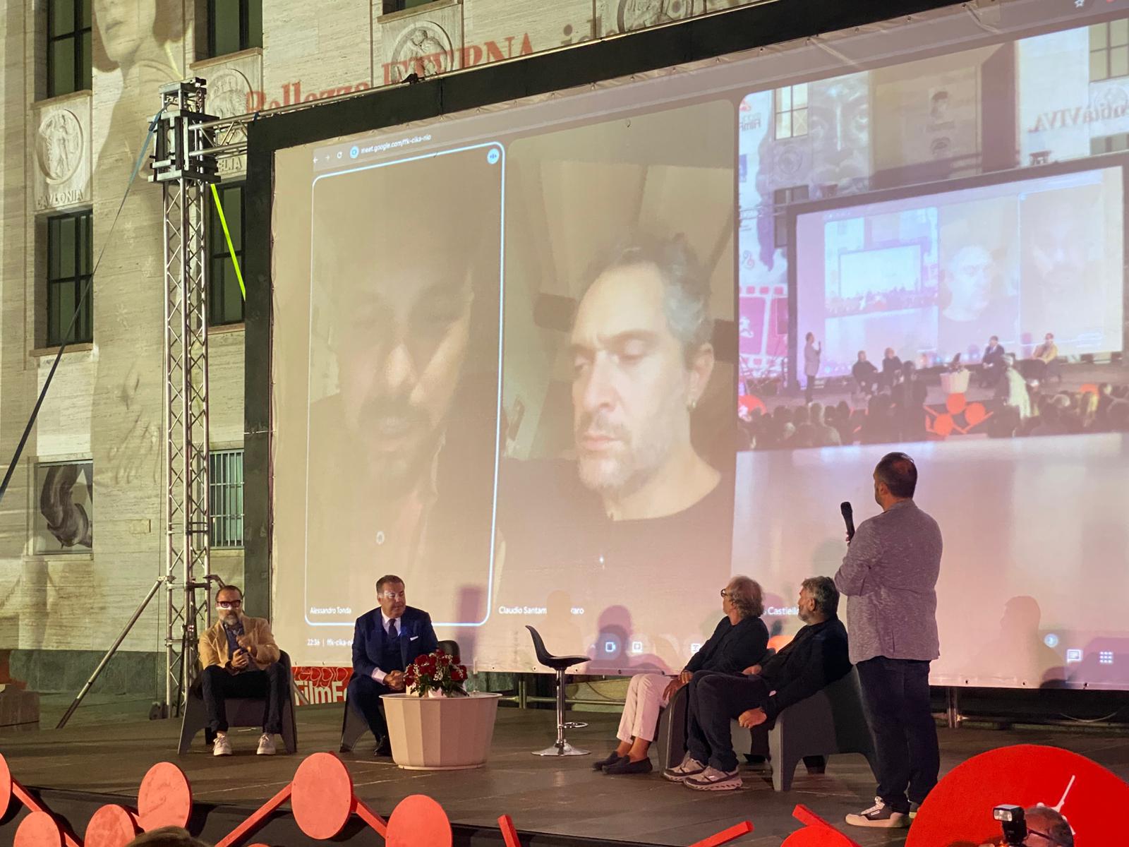 Claudio Santamaria protagonista de Il Nibbio in collegamento al RCFF