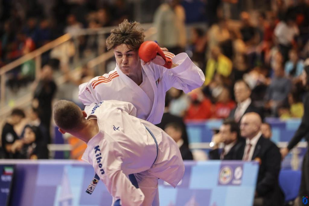 Salisburgo, Kumite maschile: il reggino Fabrizio Giordano conquista il titolo
