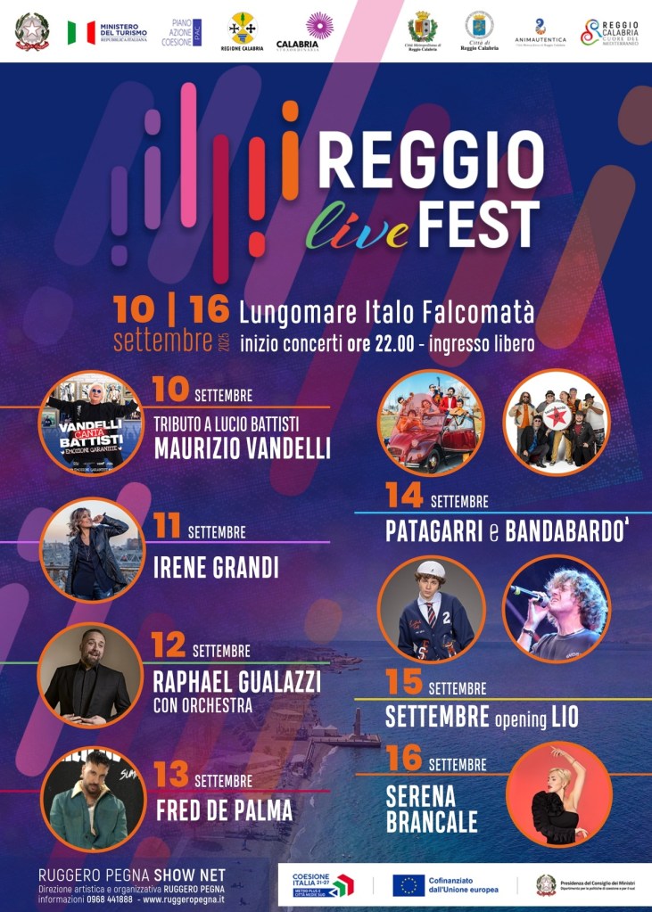 REGGIO LIVE FEST locandina