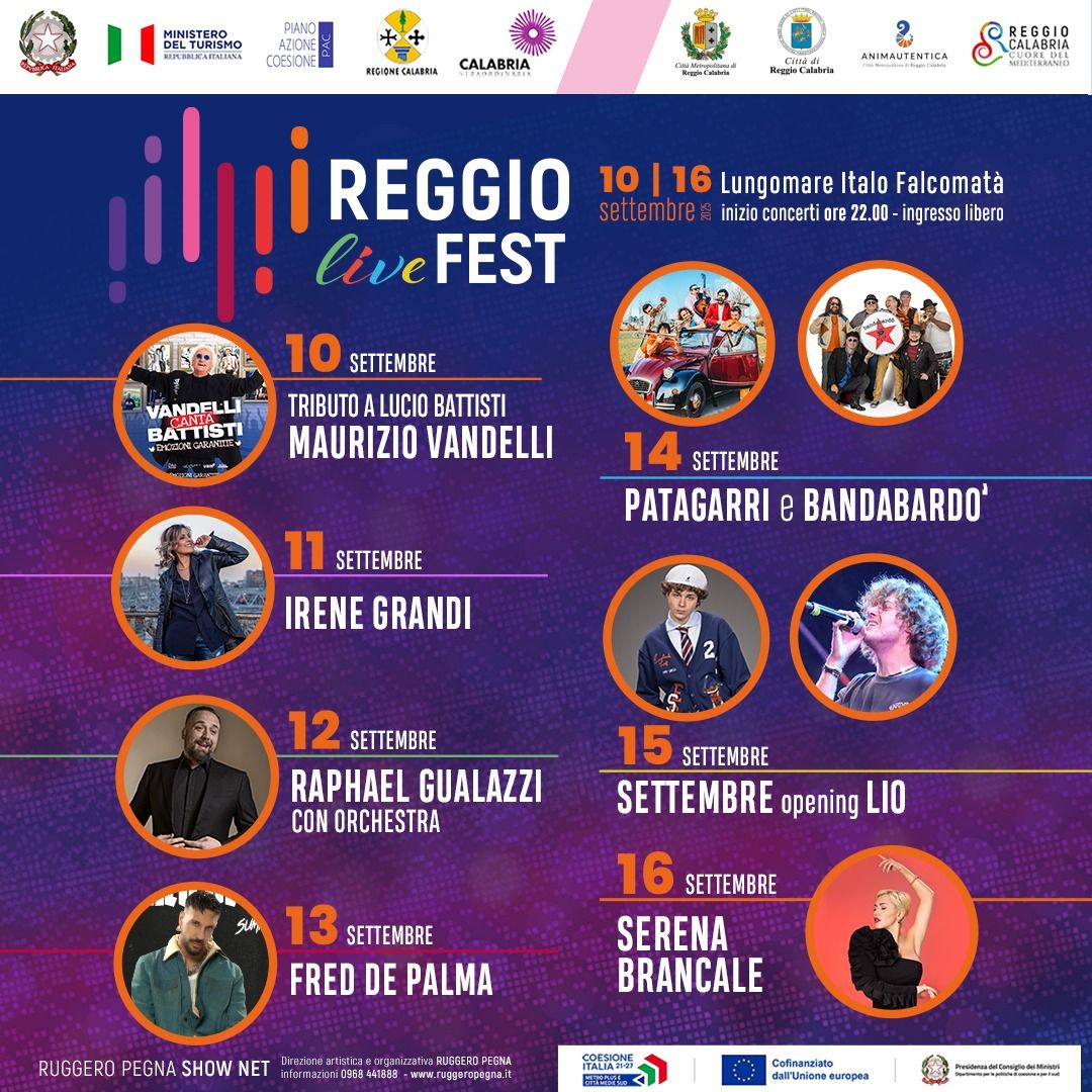 Reggio Live Fest post