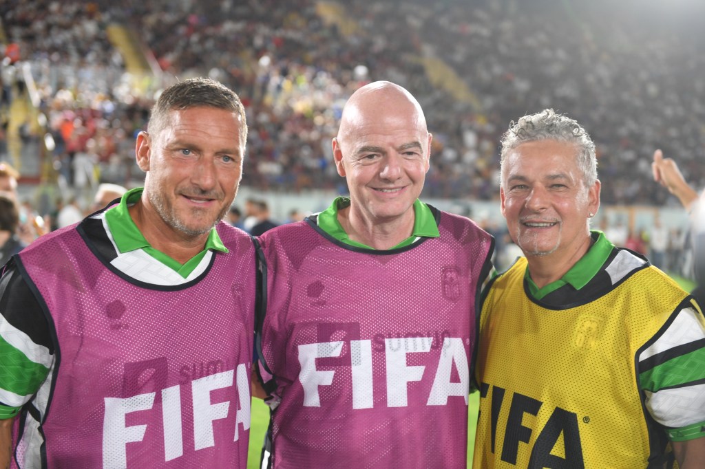 TOTTI INFANTINO BAGGIO Operazione Nostalgia