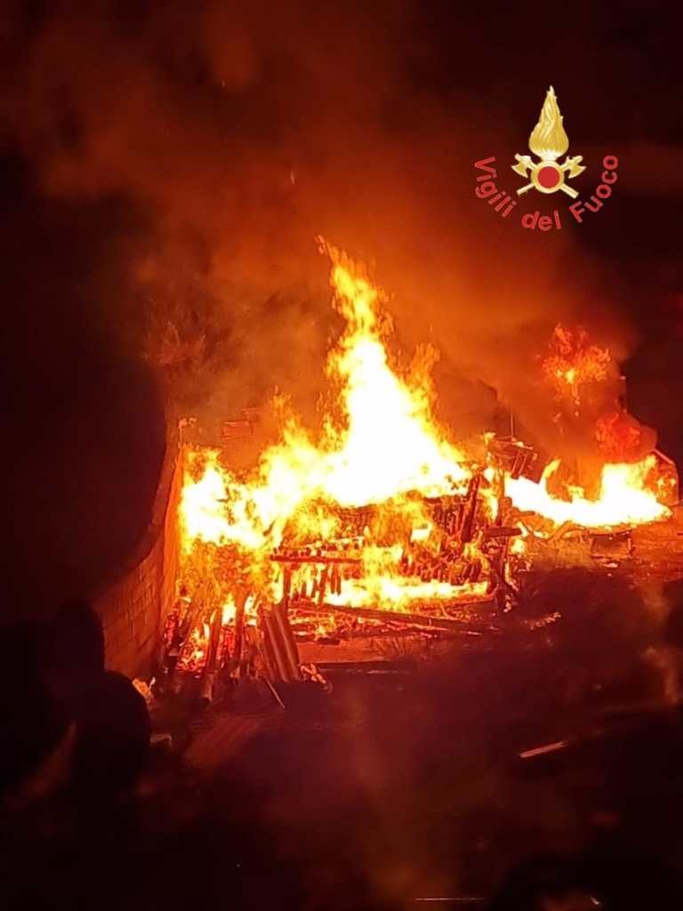 incendio catanzaro