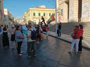 manifestazione gaza cgil