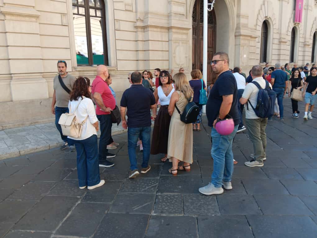 manifestazione gaza cgil