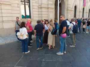 manifestazione gaza cgil