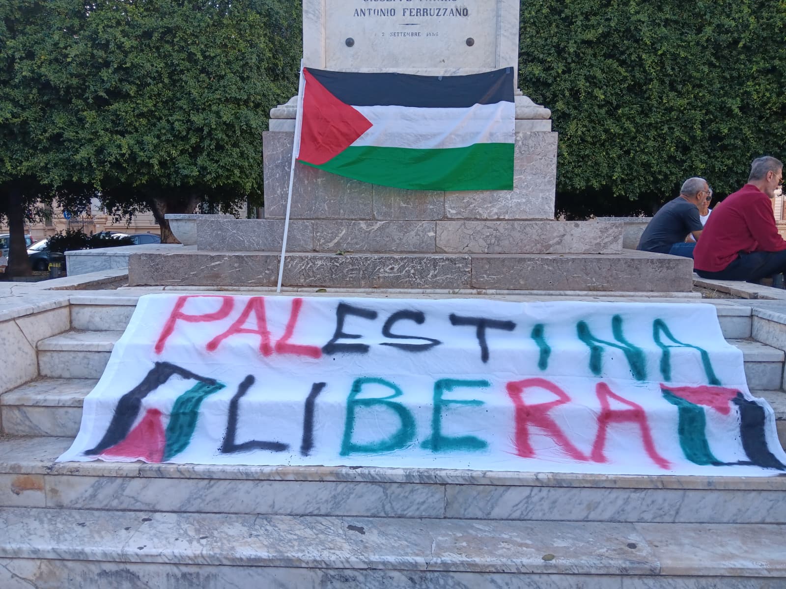 protesta pro palestina