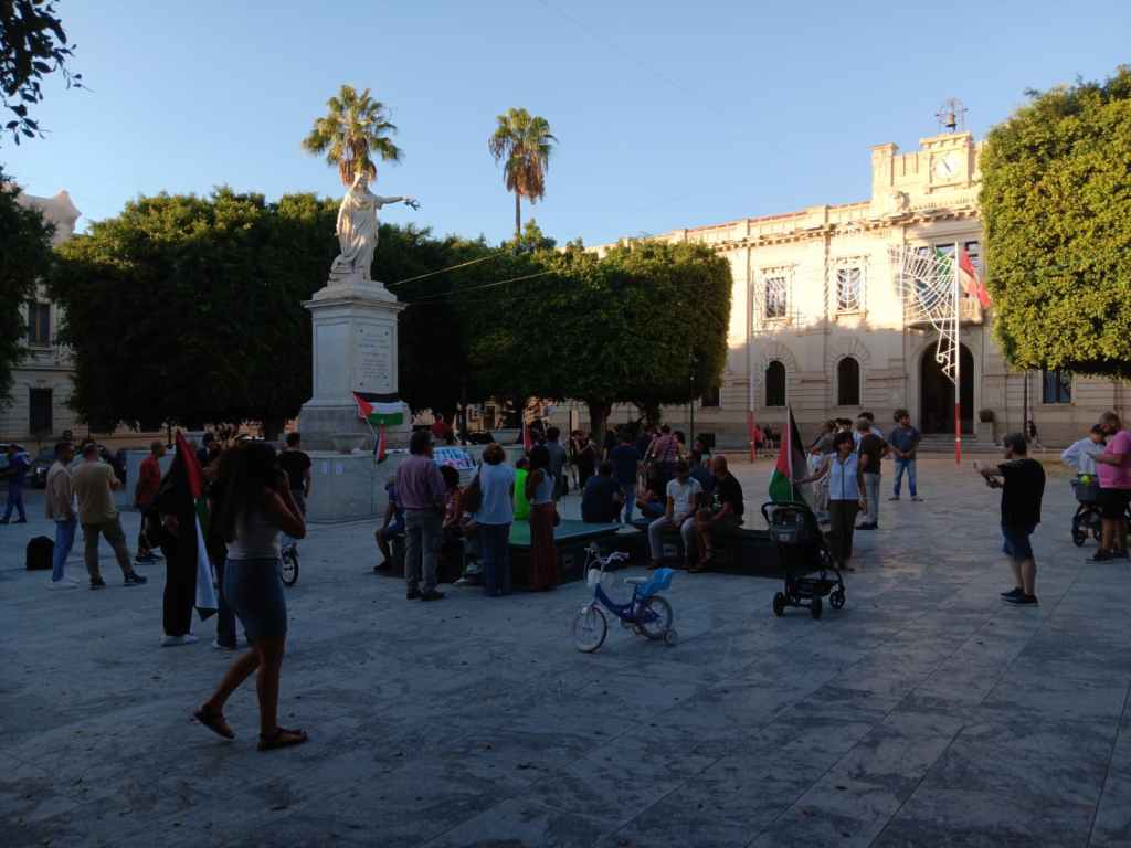 protesta pro palestina