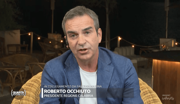 Regionali Calabria, Occhiuto a Quarta Repubblica: ‘So che vincerò’