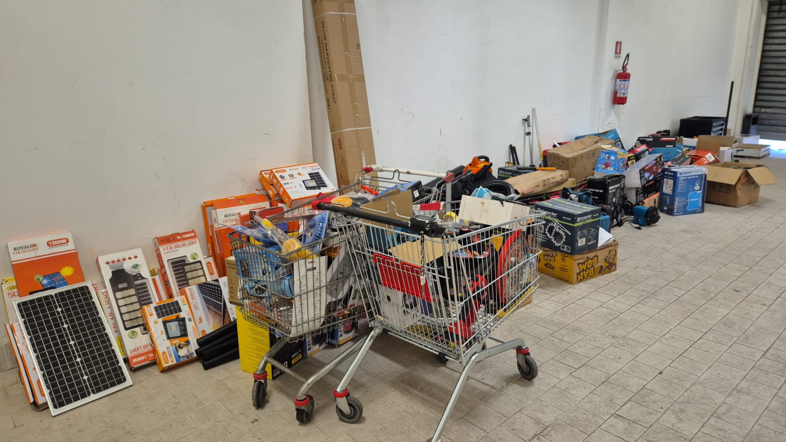 sequestri polizia