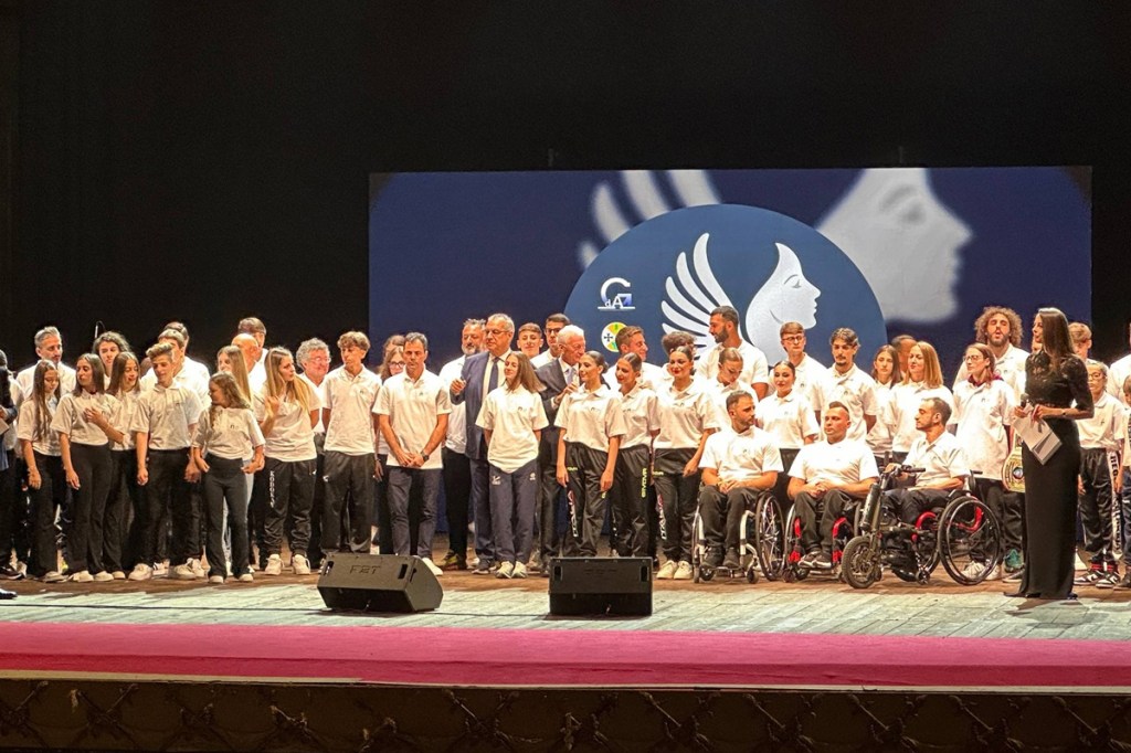 Bic Reggio premiazione Coni