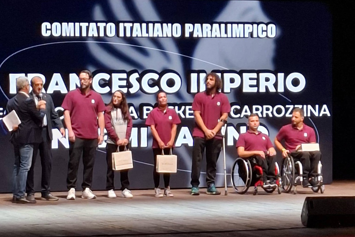 Bic Reggio premiazione Coni