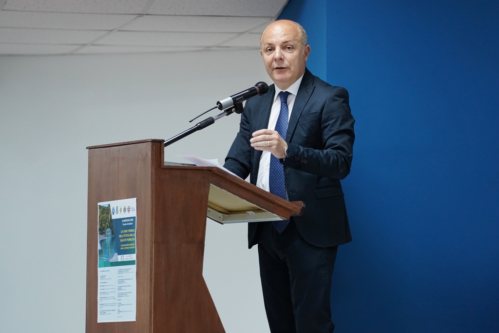 L'Amministratore Unico Terme di Galatro Domenico Lione ()