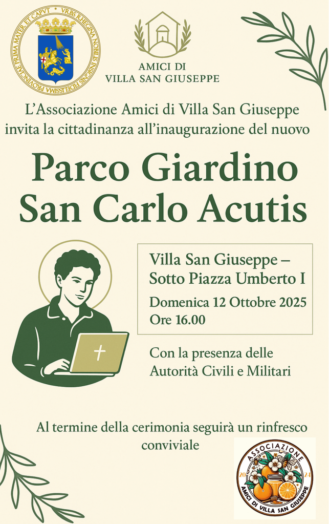 LOCANDINA parco carlo acutis