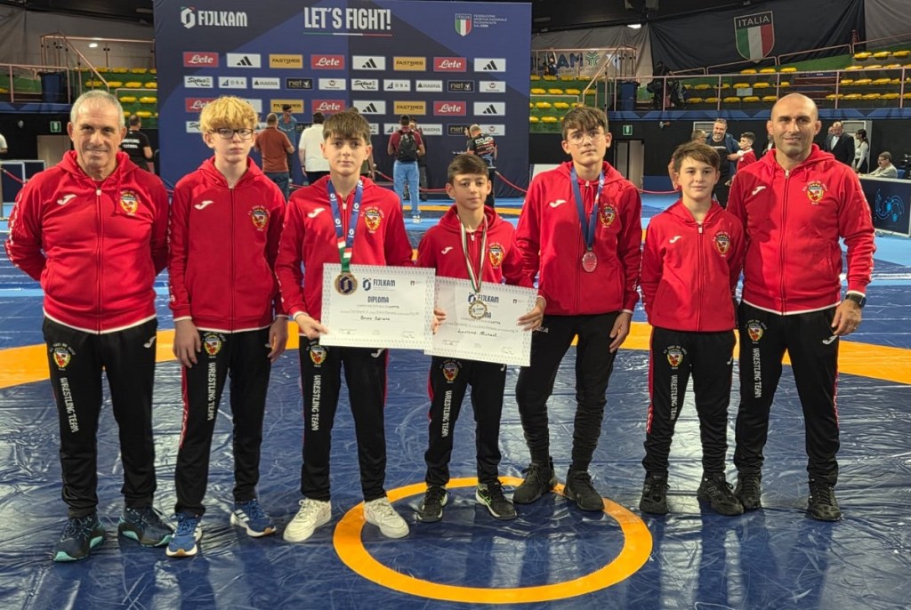 Lotta: ai Campionati Italiani Under 13 si parla… reggino