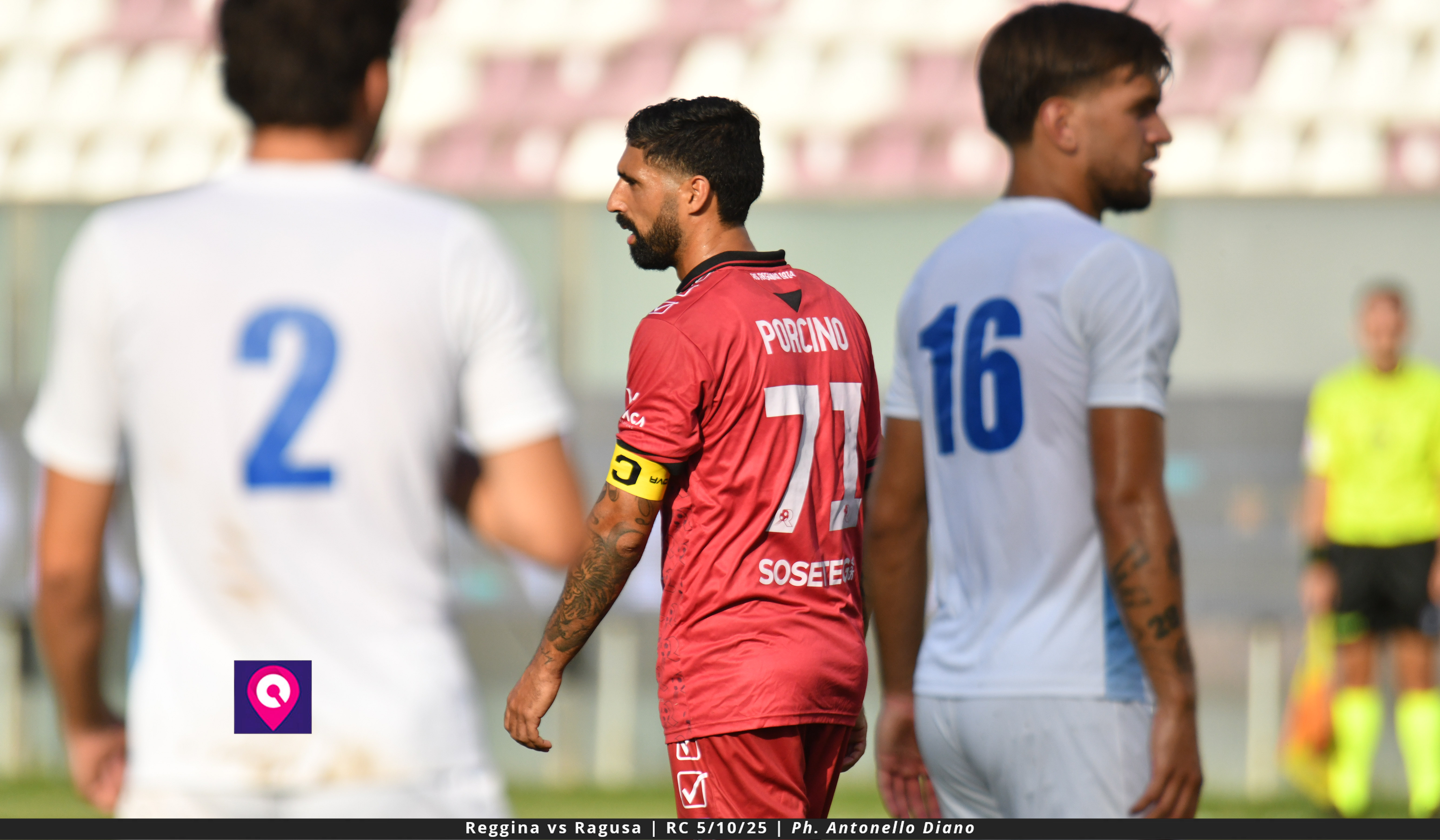 Reggina Porcino spalle