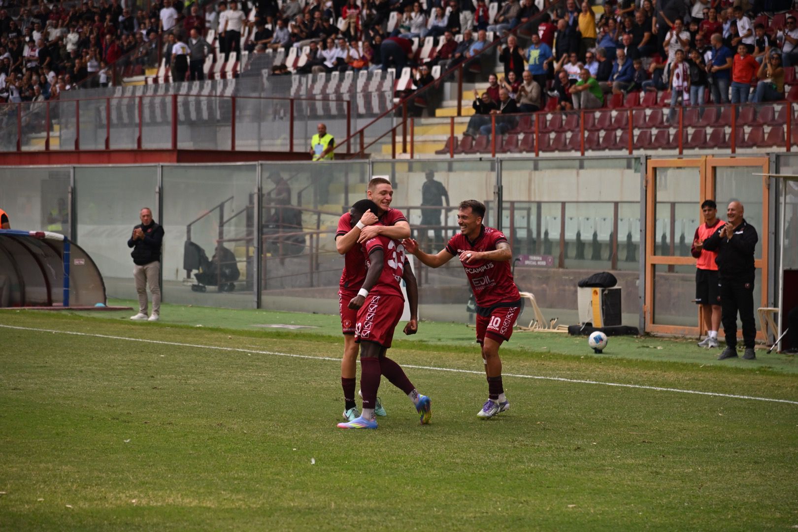 Reggina Ragusa esultanza
