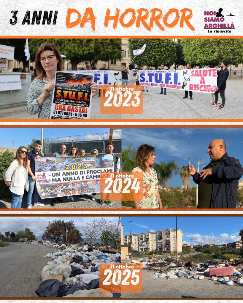 TRE ANNI DA HORROR AD ARGHILLA