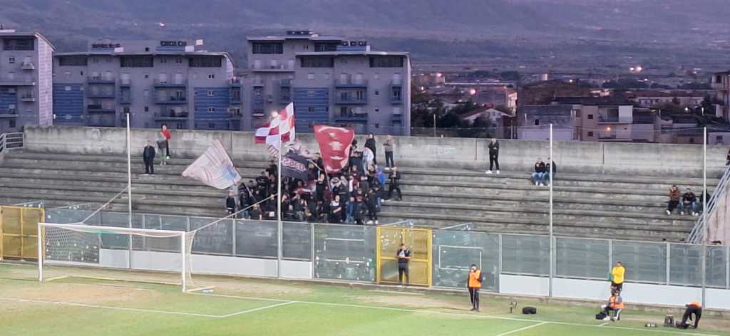 Tifosi Reggina a Sambiase