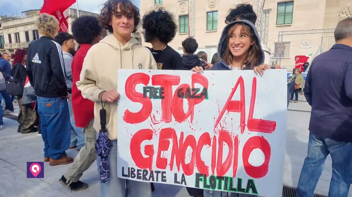 corteo flotilla studenti rc