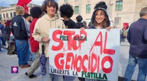 corteo flotilla studenti rc