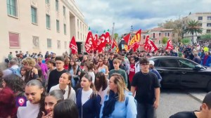corteo flotilla studenti rc