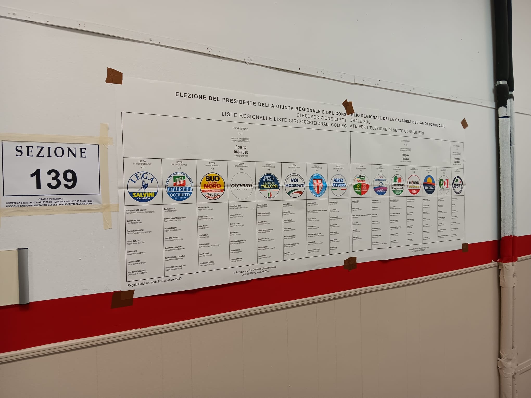 elezioni regionali calabria