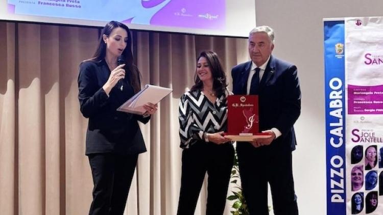 Giusy Versace riceve i premi “Jole Santelli” e “Annarita Sidoti”
