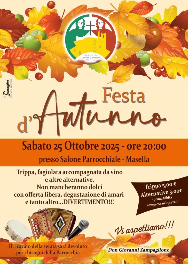 locandina festa autunno masella