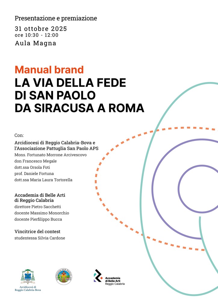 locandina premiazione il cammino di san paolo