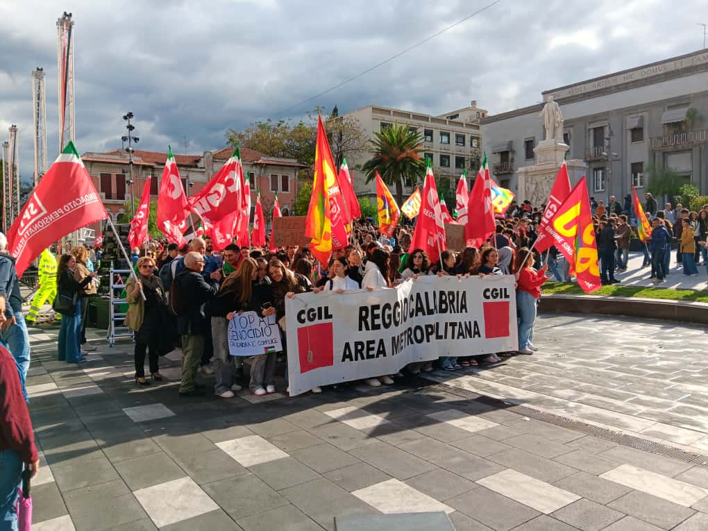 manifestazione gaza rc