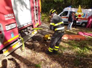 operaio monterosso calabro vigili fuoco ()