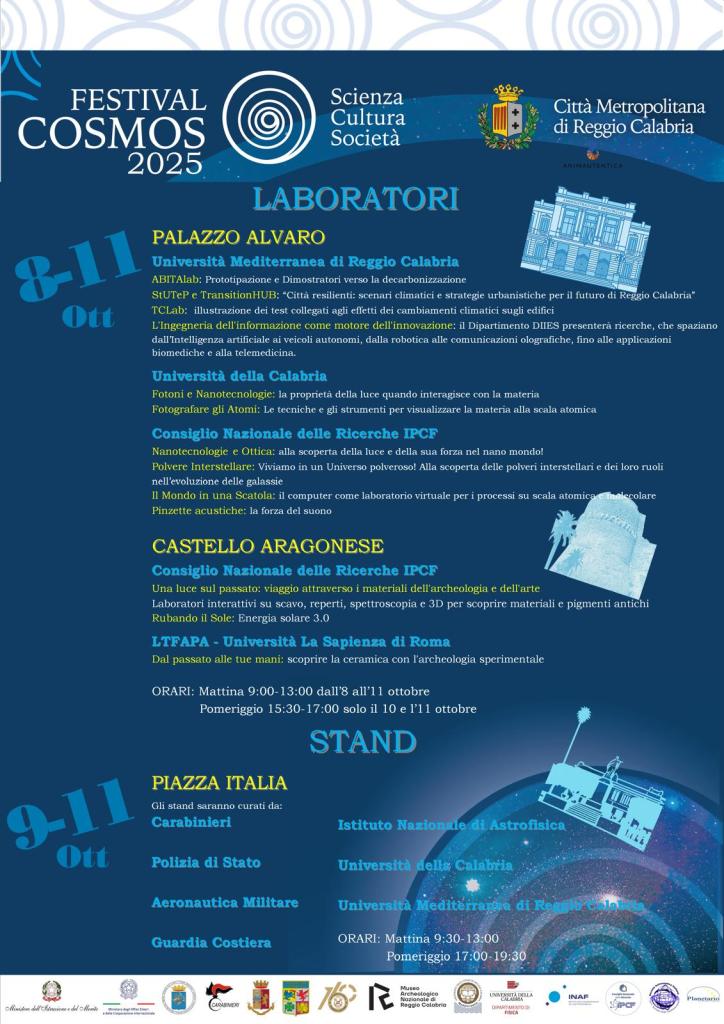 programma laboratori cosmos