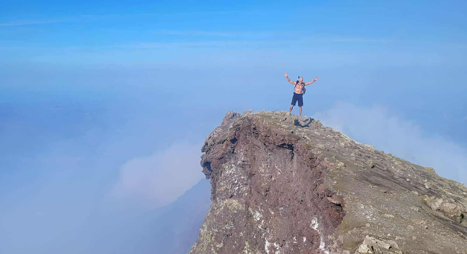 Claudio Lombardo escursione Etna