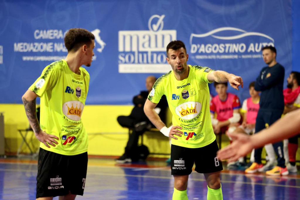 Calcio a 5: la Cadi non completa la rimonta. Nuova sconfitta