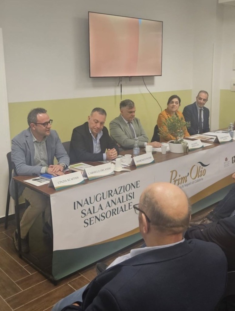 Inagurazione Sala di Analisi Sensoriale Prim’Olio a Palmi