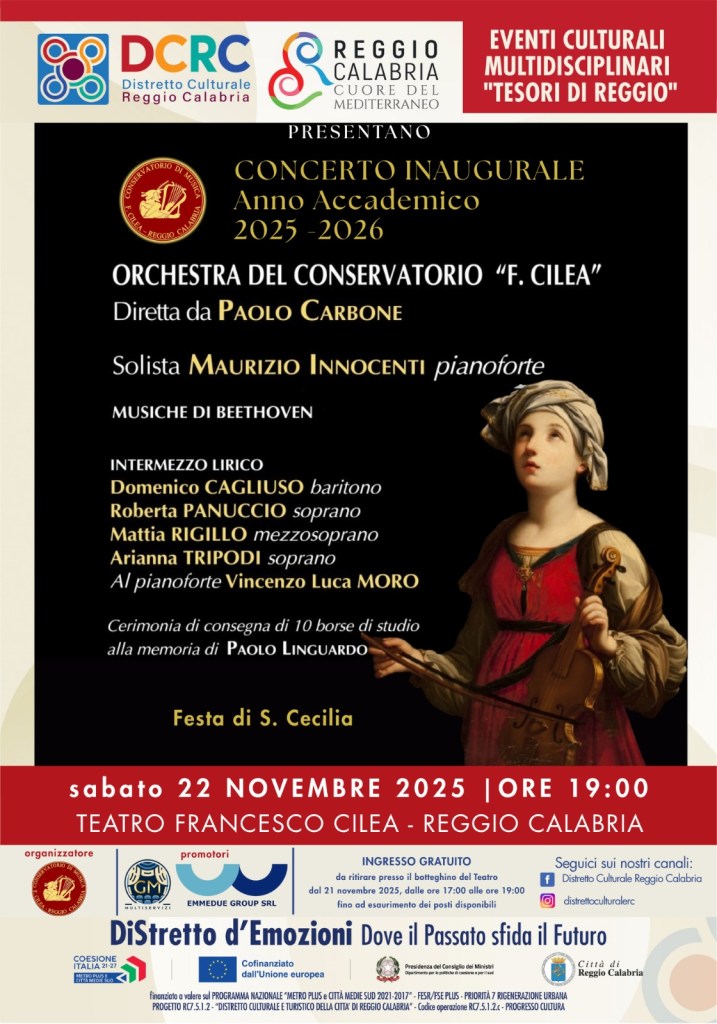 Locandina concerto Cilea novembre Distretto