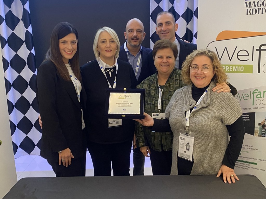 Visioni e pratiche integrate innovative: 2° posto per Reggio al Premio Welfare Oggi 2025