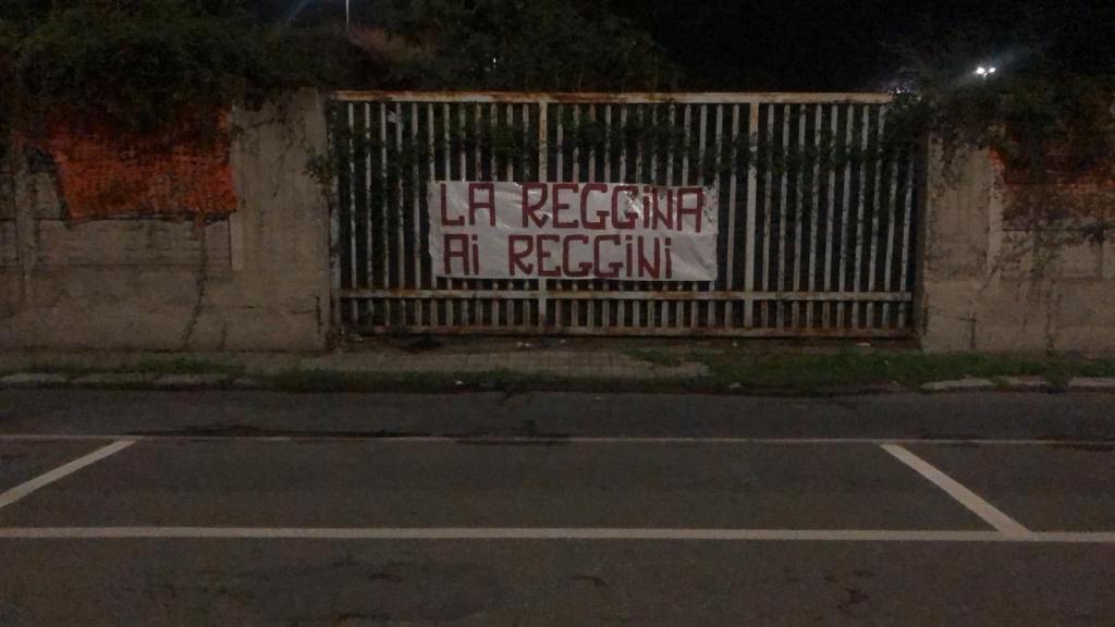 Reggina ai reggini cancello