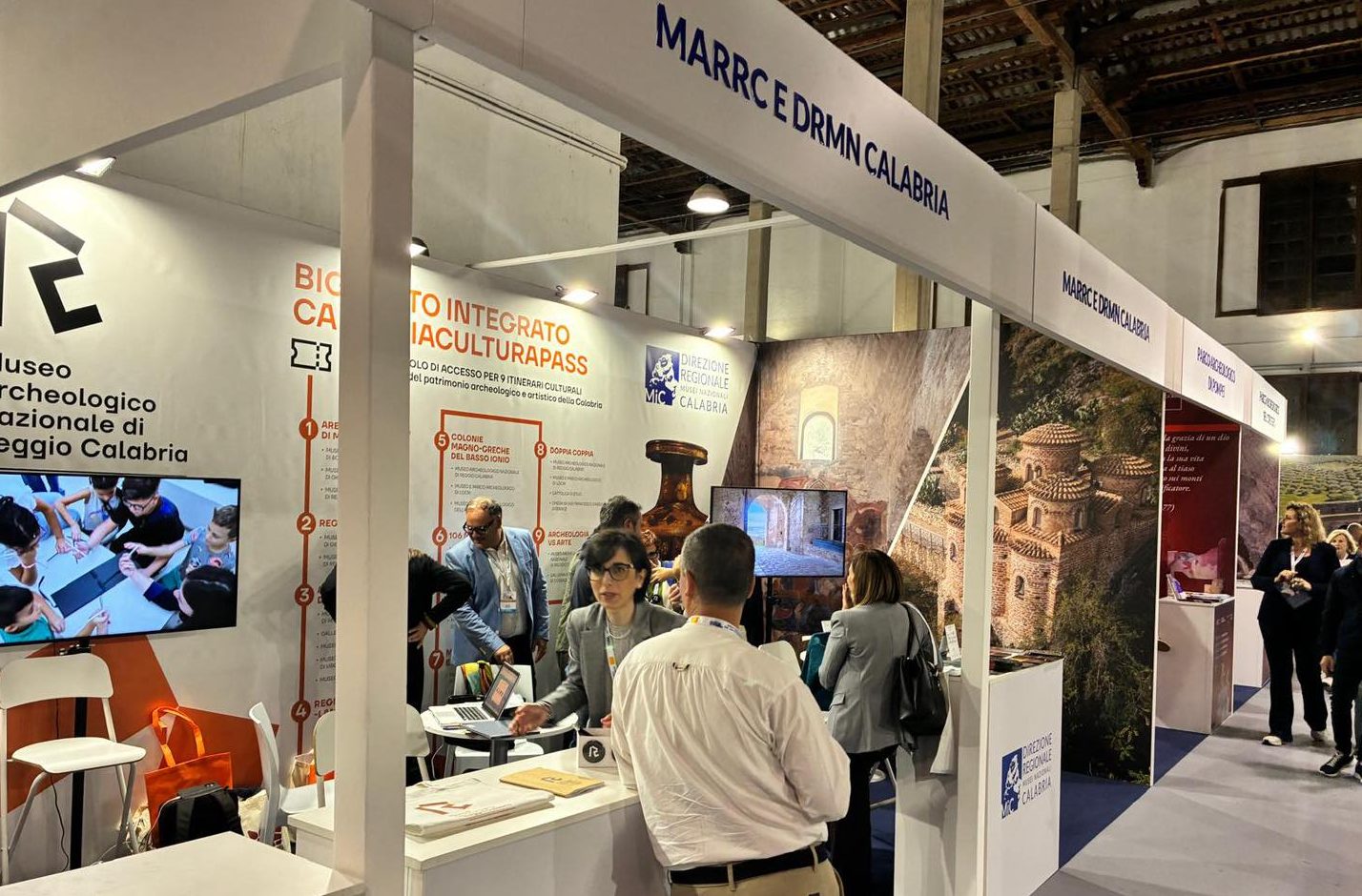 Stand Borsa mediterranea di Paestum ()