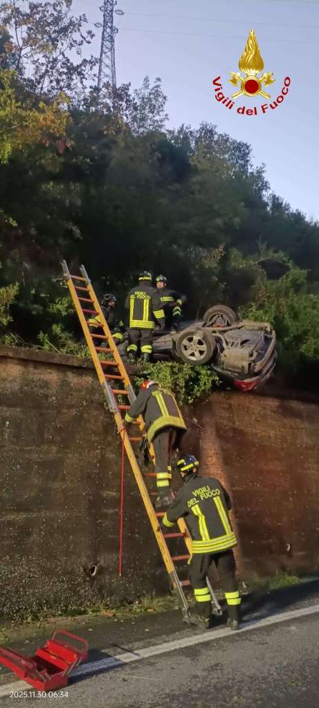 auto fuori strada vvf vibo ()