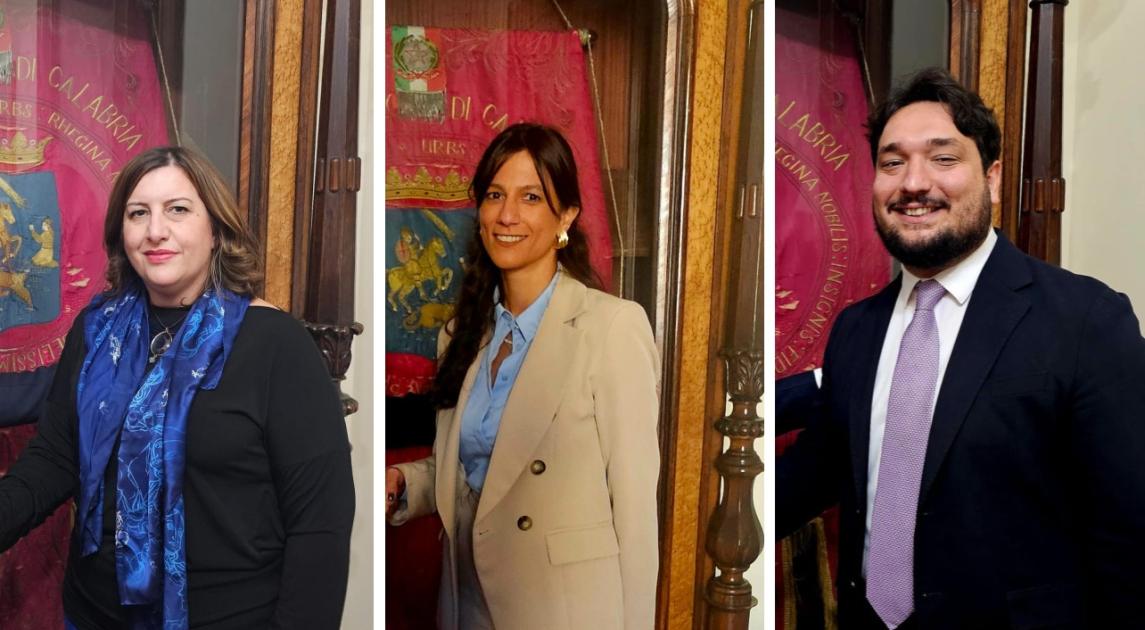 Comune di Reggio, ufficiale: nominati gli assessori Annamaria Curatola, Alex Tripodi e Mary Caracciolo