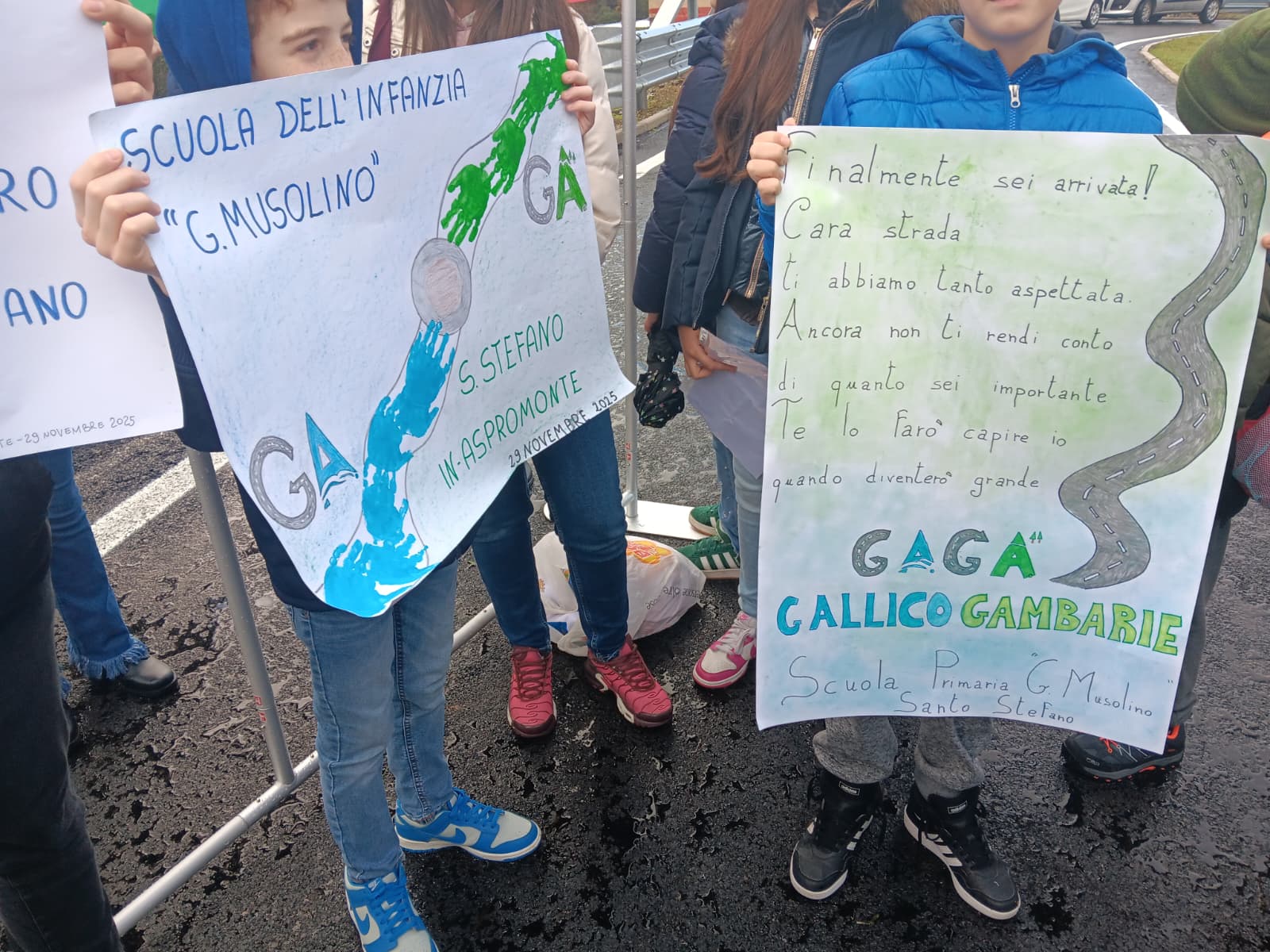 ga ga cartelloni bambini