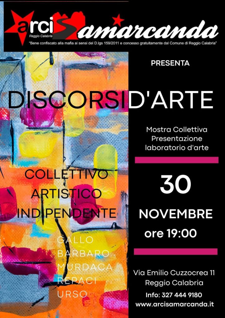 locandina circolo arci evento