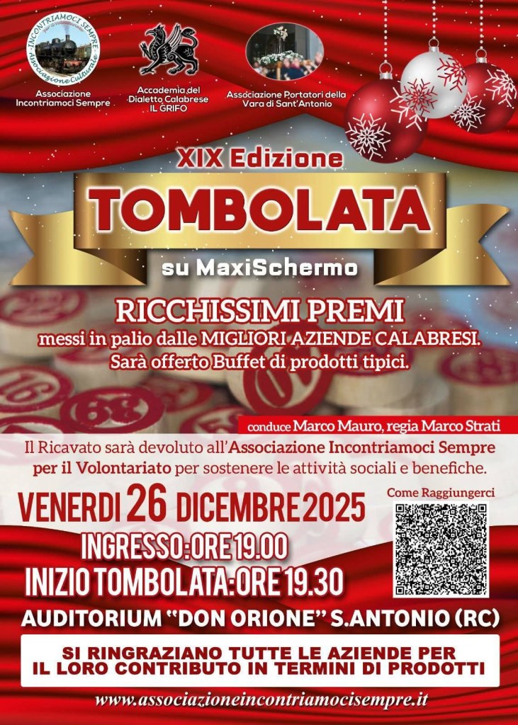 locandina tombolata